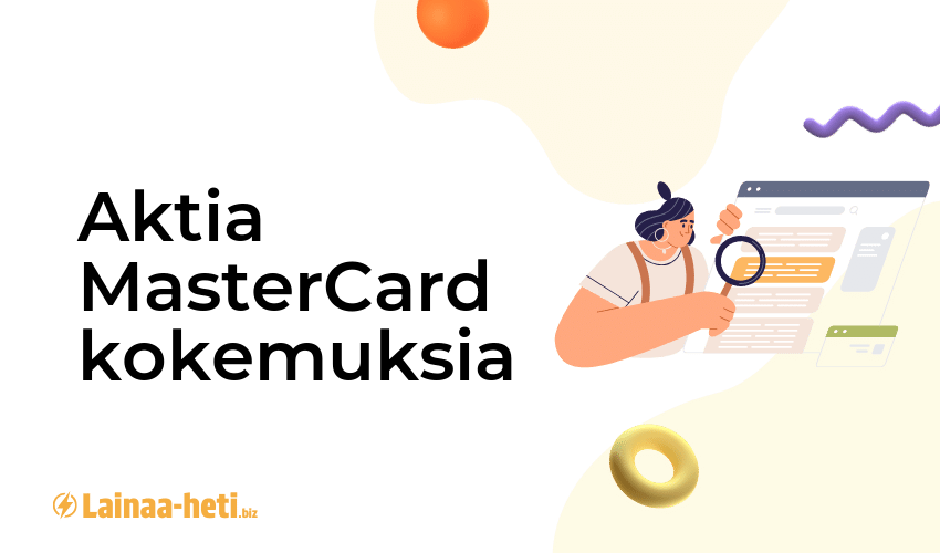 Aktia MasterCard kokemuksia