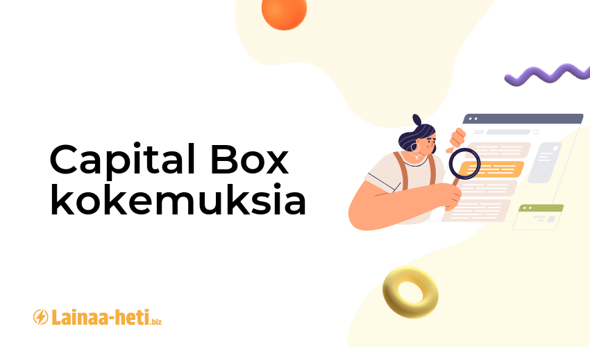 Capital Box kokemuksia